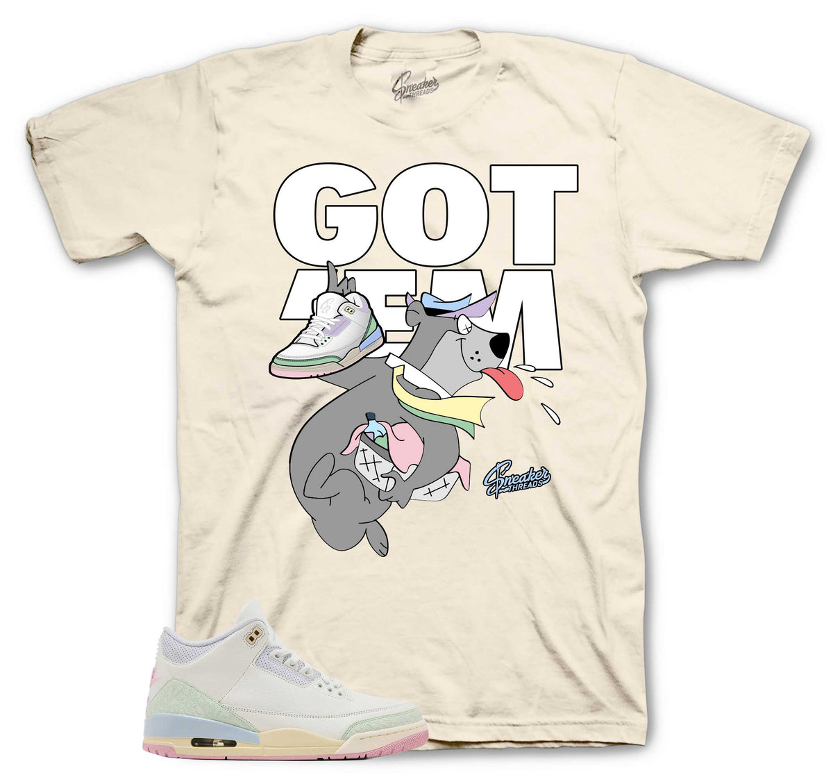 Retro 3 Spring Is In Air Finessed Shirt
