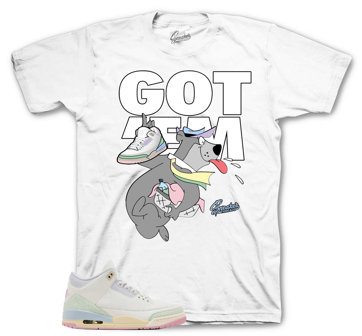 Retro 3 Spring Is In Air Finessed Shirt