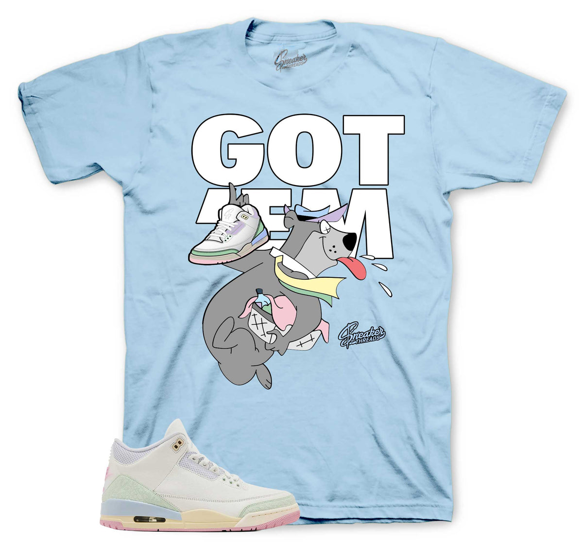 Retro 3 Spring Is In Air Finessed Shirt