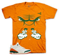 Retro 3 Miami Raging Face Shirt