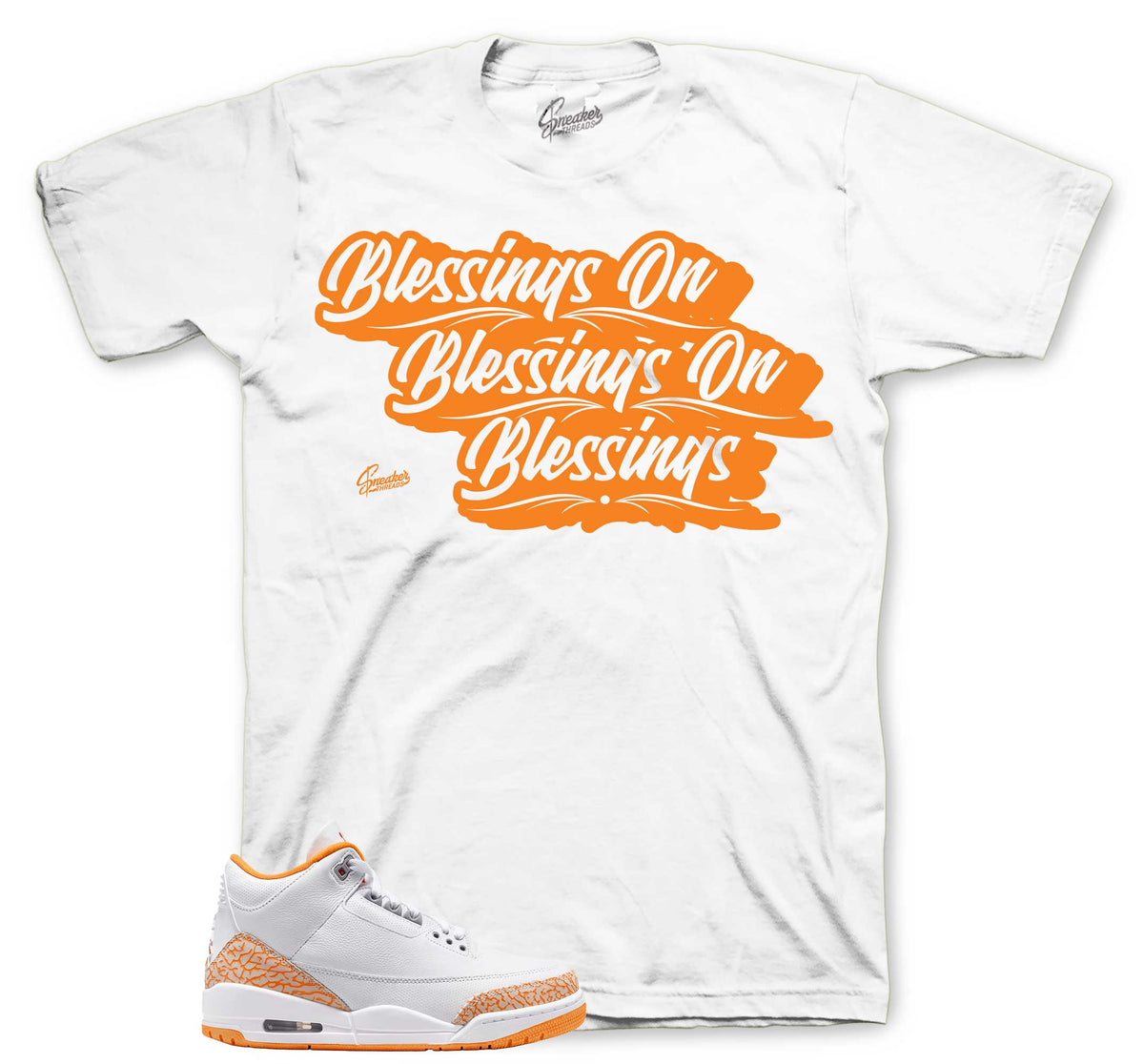 Retro 3 Orange Citrus Blessings Shirt