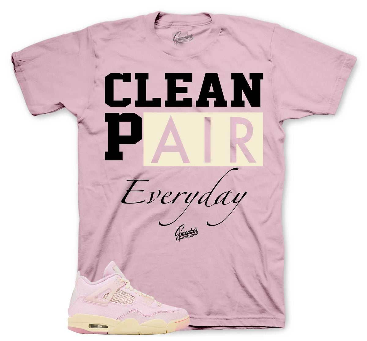 Retro 4 Iced Carmine Clean Pair Shirt
