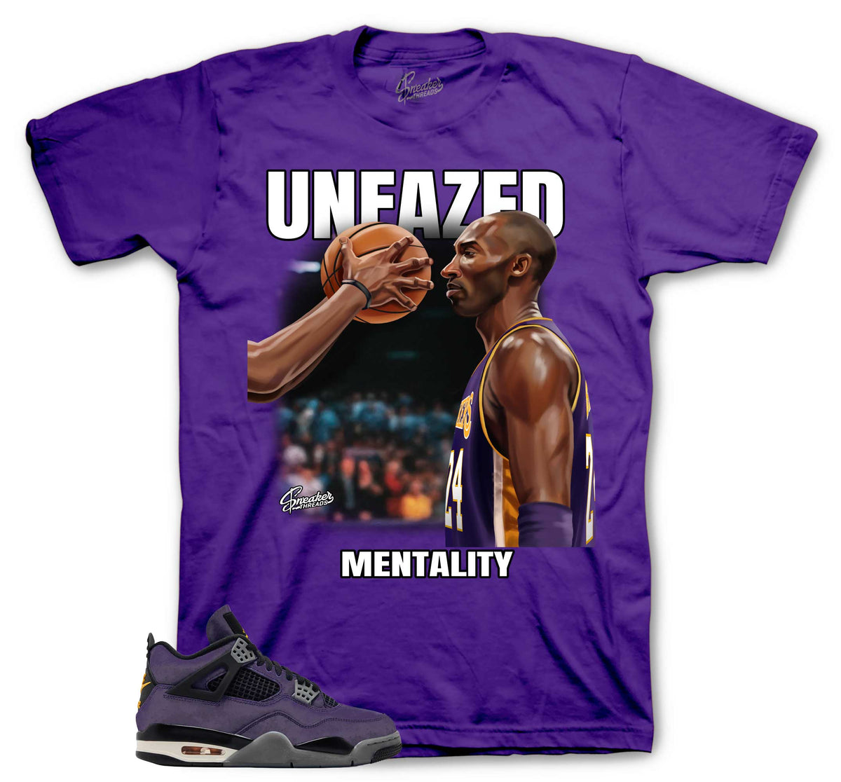 Retro 4 Imperial Purple Unfazed Shirt