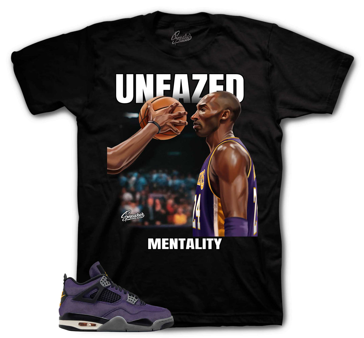 Retro 4 Imperial Purple Unfazed Shirt