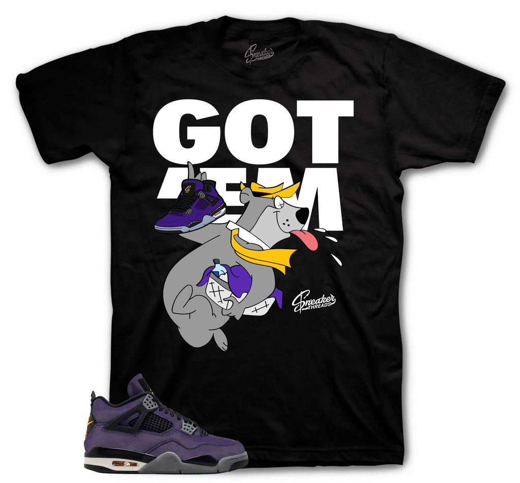 Retro 4 Imperial Purple Finessed Shirt