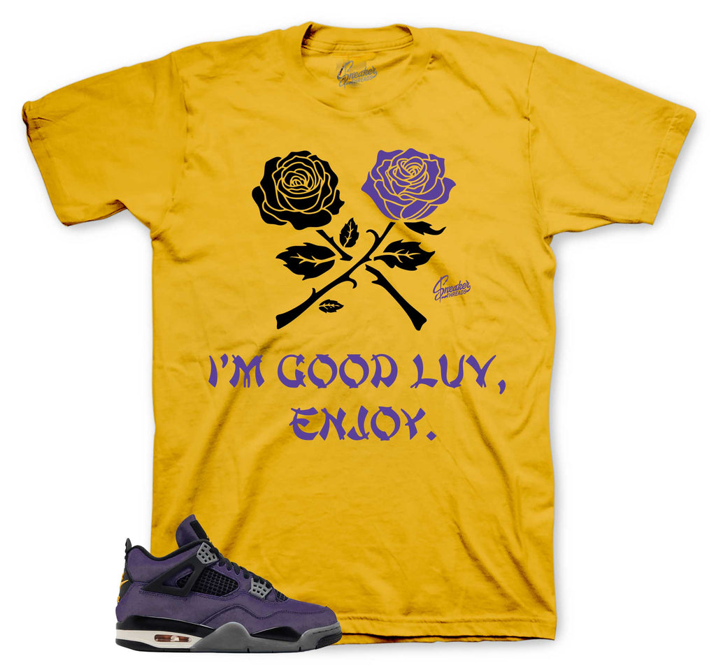 Retro 4 Imperial Purple Im ok Luv Shirt