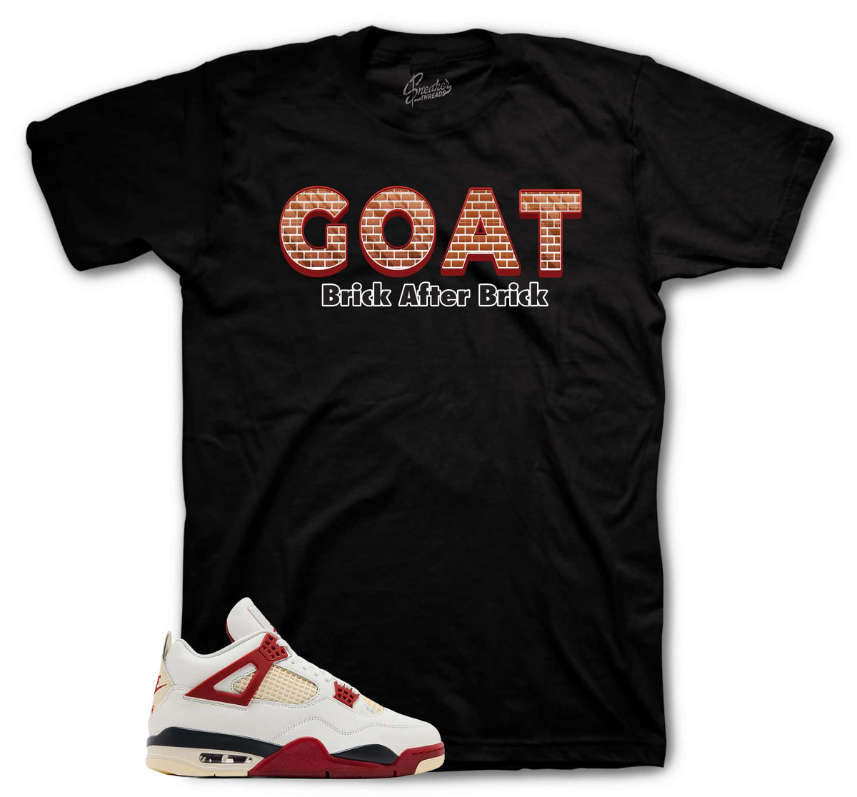 Retro 4 Brick After Brick Goat Shirt