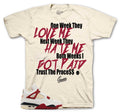 Retro 4 Brick After Brick Trust The Process Shirt