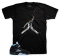 Retro 5 Black Carolina Air Tony Shirt