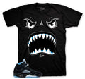 Retro 5 Black Carolina Bite Me Shirt
