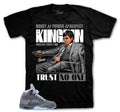 Retro 5 Wolf Grey Trust Issues Shirt