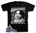 Retro 5 Wolf Grey Nineties Shirt