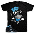 Retro 5 Black Carolina Money Over Love Shirt