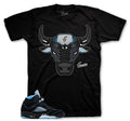 Retro 5 Black Carolina War Bully Shirt