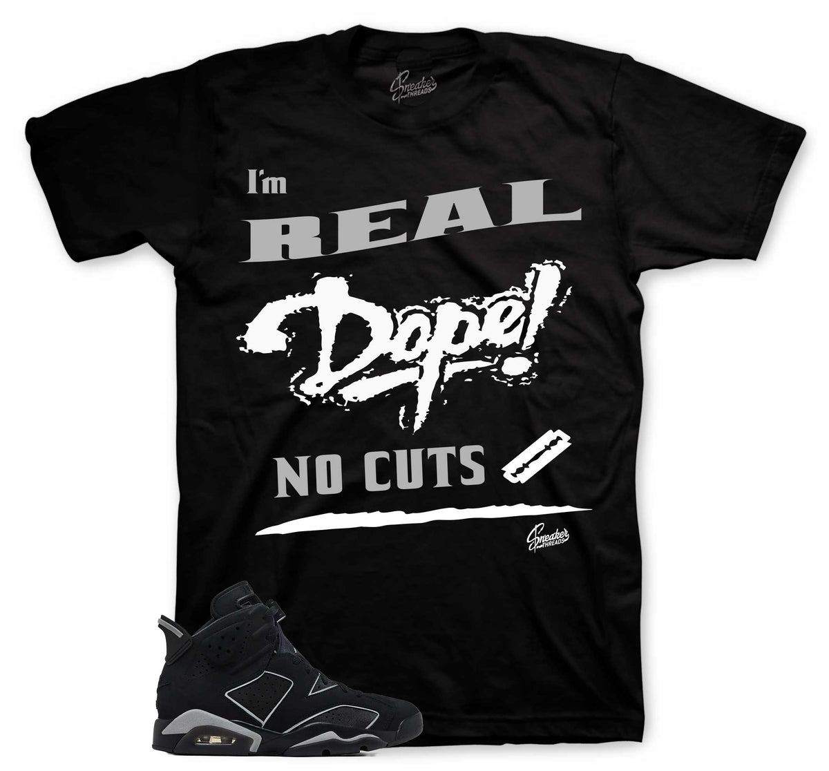 Retro 6 Cap & Gown No Cuts Shirt