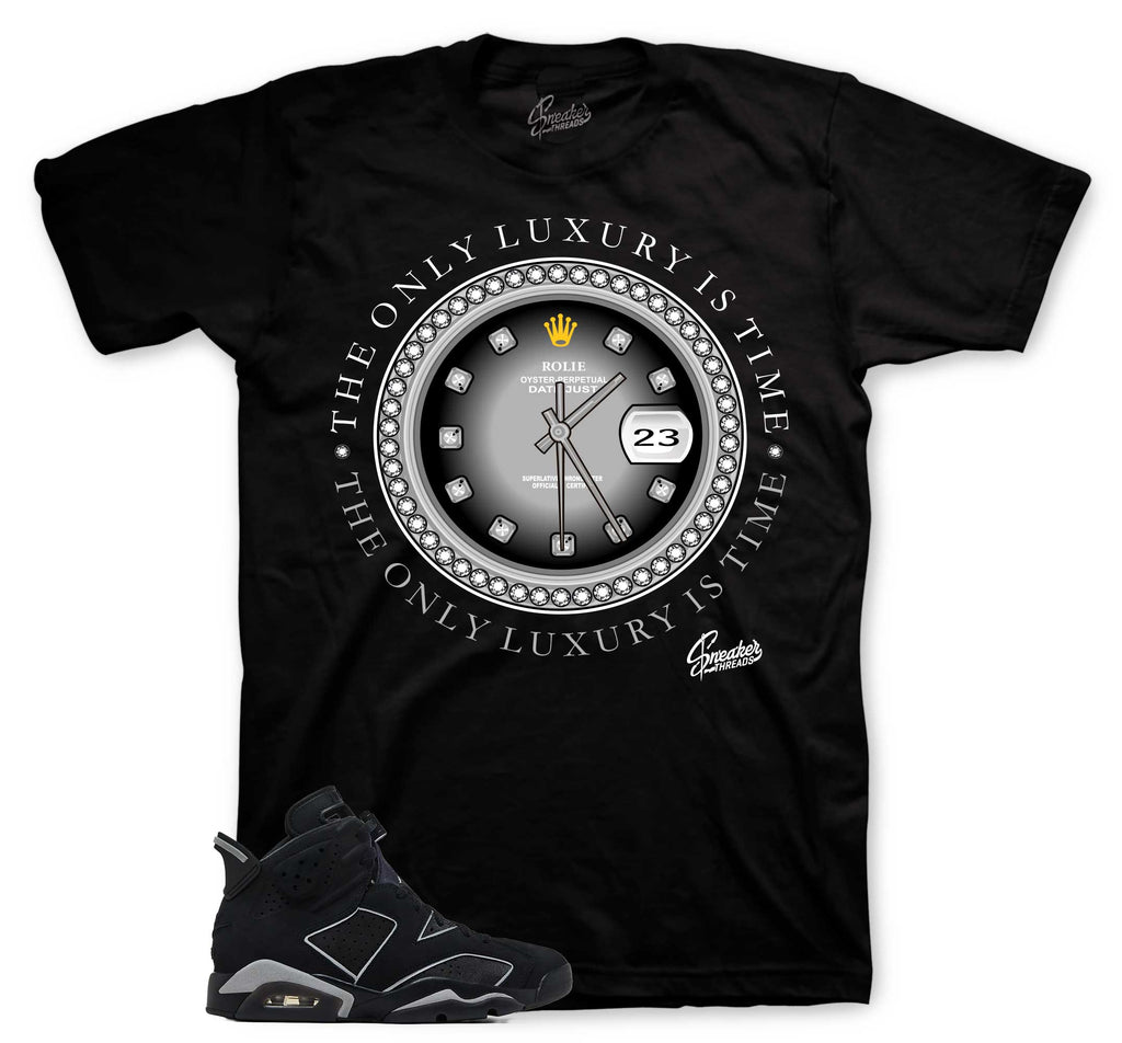 Retro 6 Cap & Gown Rolie Time Shirt