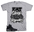 Retro 6 Cap & Gown Daily Routine Shirt