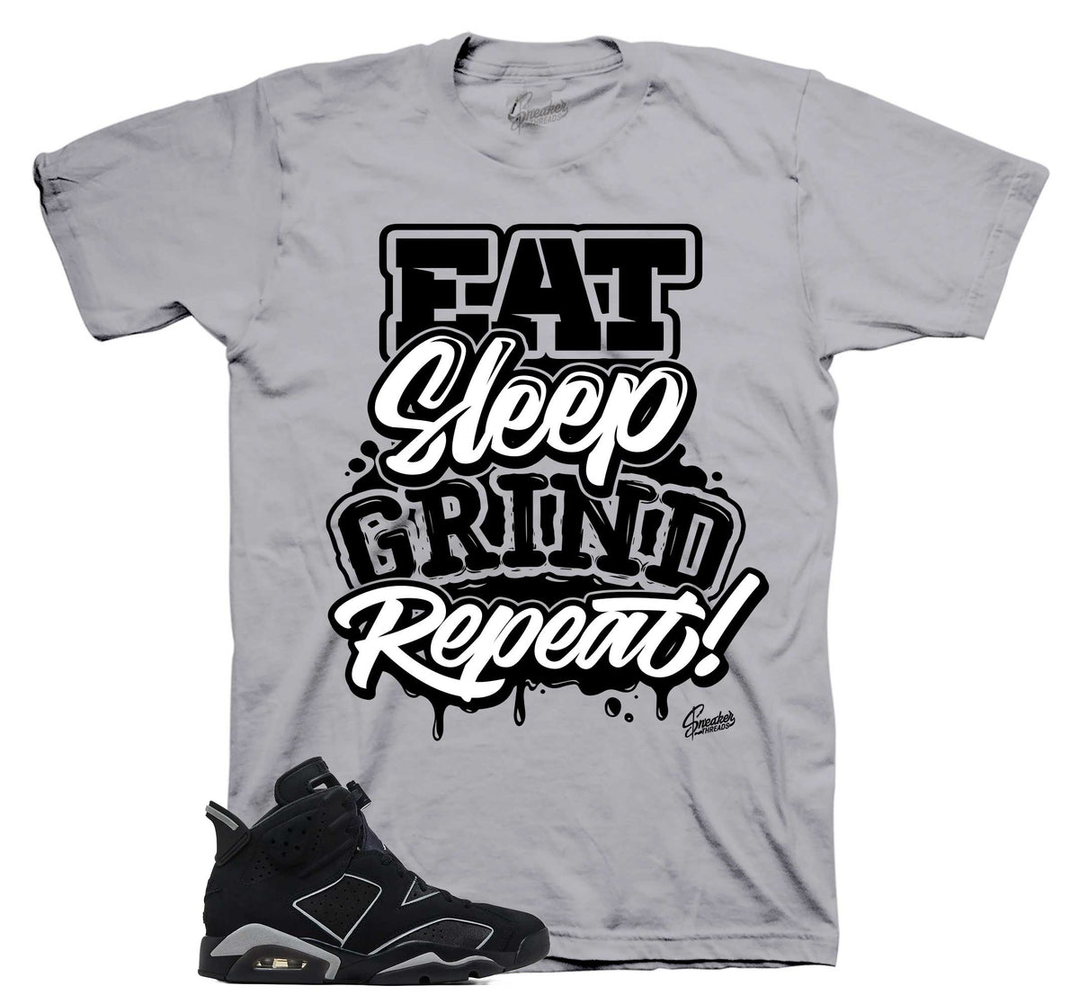 Retro 6 Cap & Gown Daily Routine Shirt