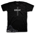 Retro 6 Cap & Gown Greatness Cross Shirt