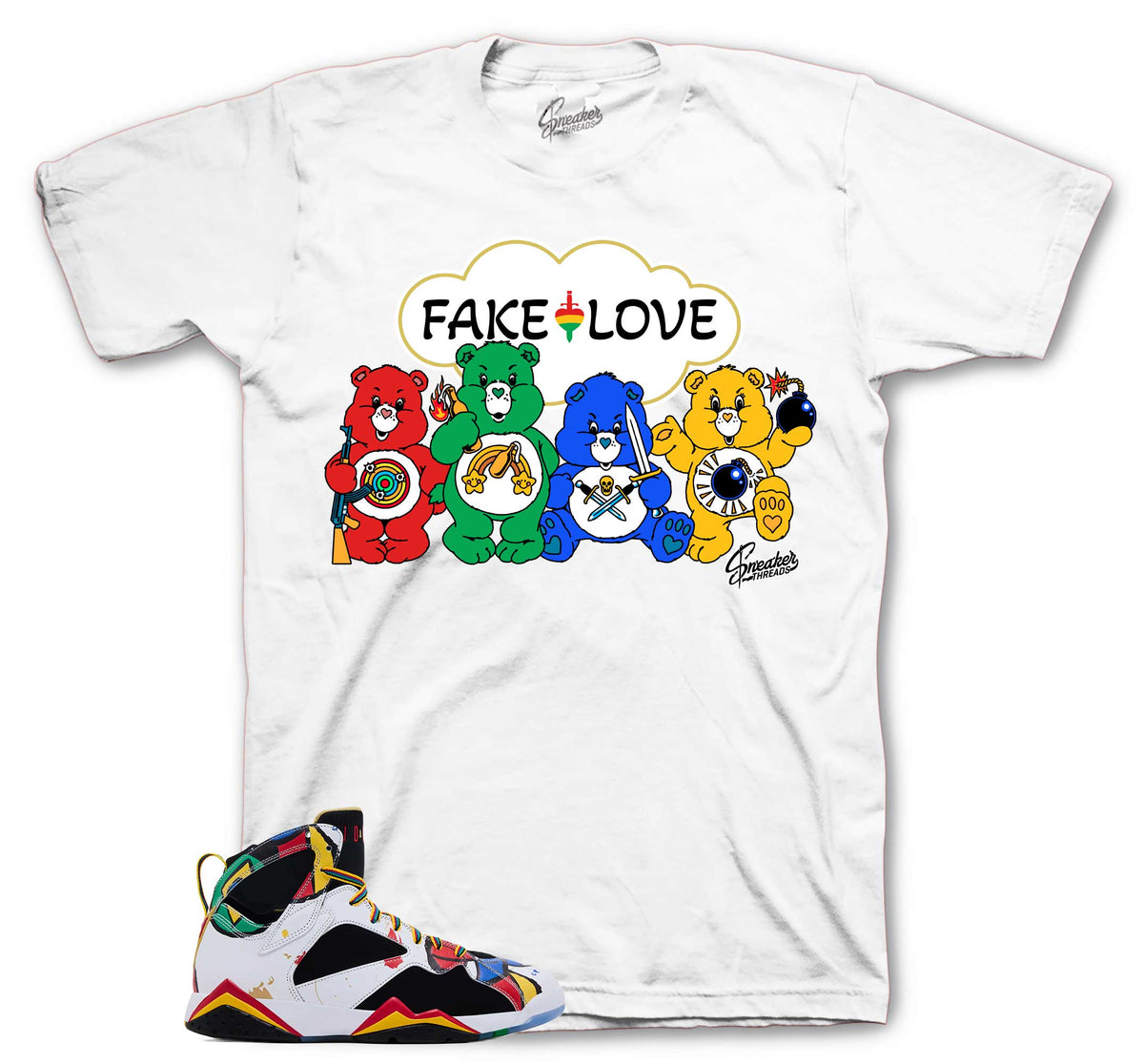 Retro 7 Miro Fake Love Shirt