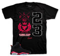 Retro 6 Infrared Crest Shirt