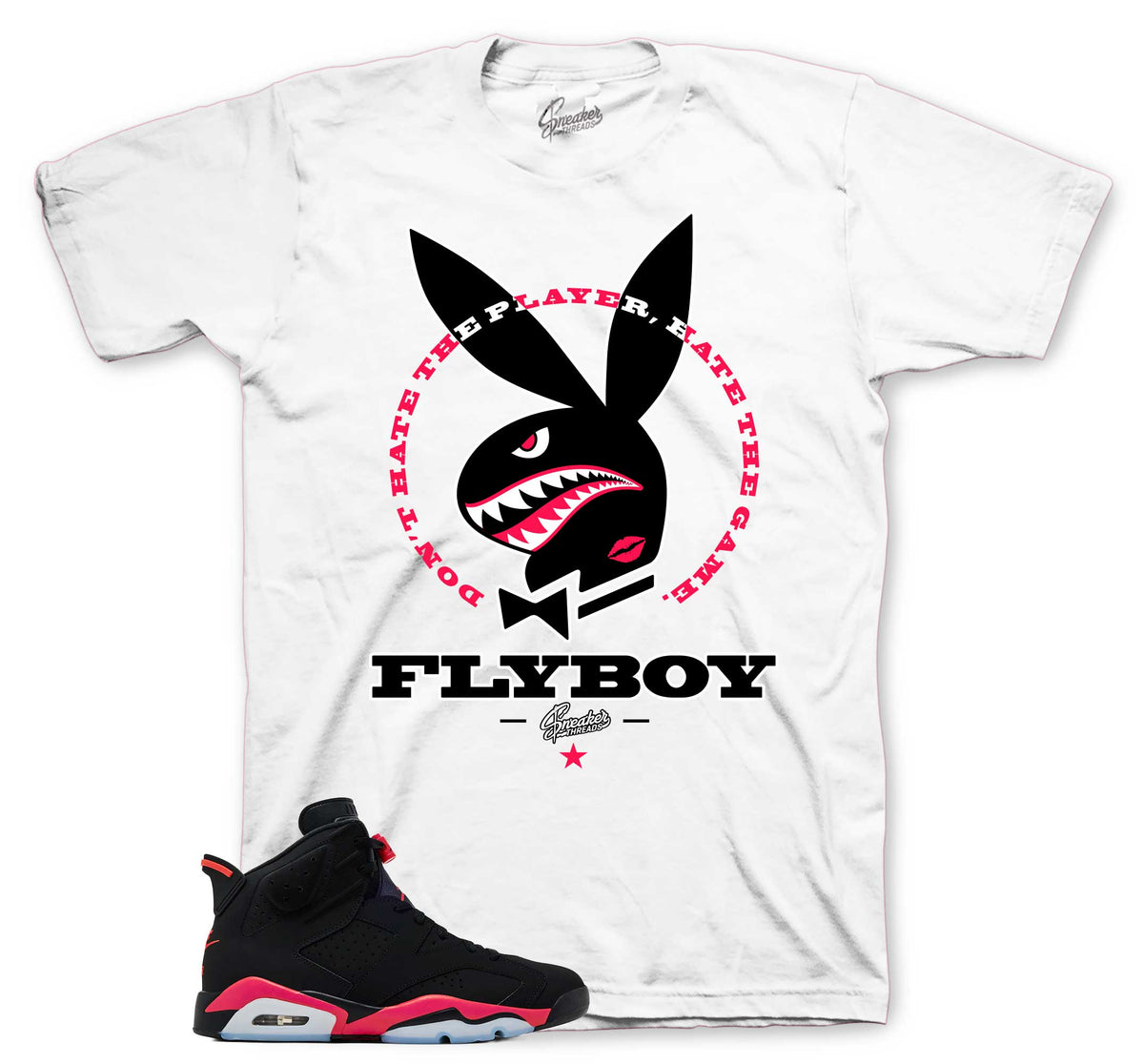 Retro 6 Infrared Flyboy Shirt