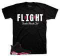 Retro 6 Infrared Flight Shirt