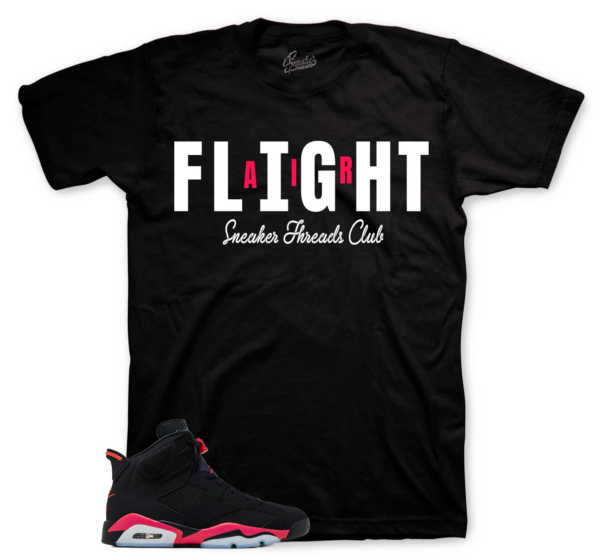 Retro 6 Infrared Flight Shirt
