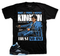 Retro 5 Black Carolina Trust issues Shirt