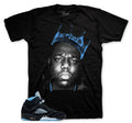 Retro 5 Black Carolina Crown Shirt
