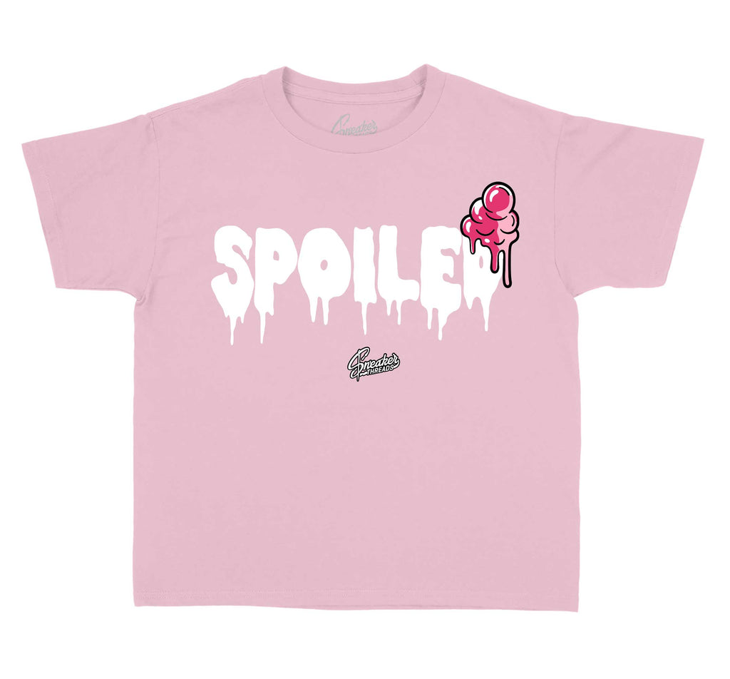 Kids - Retro 1 Travis Scott Pink Spoiled Shirt