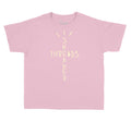 Kids - Retro 1 Travis Scott Pink Scribble Shirt