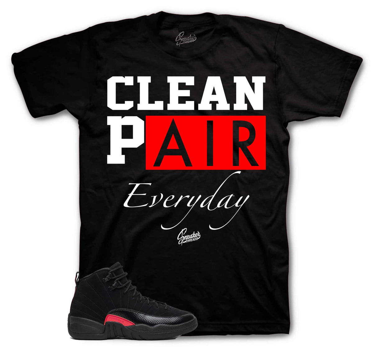 Retro 12 Bloodline Clean Pair Shirt