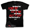 Retro 12 Bloodline Trust The Process Shirt