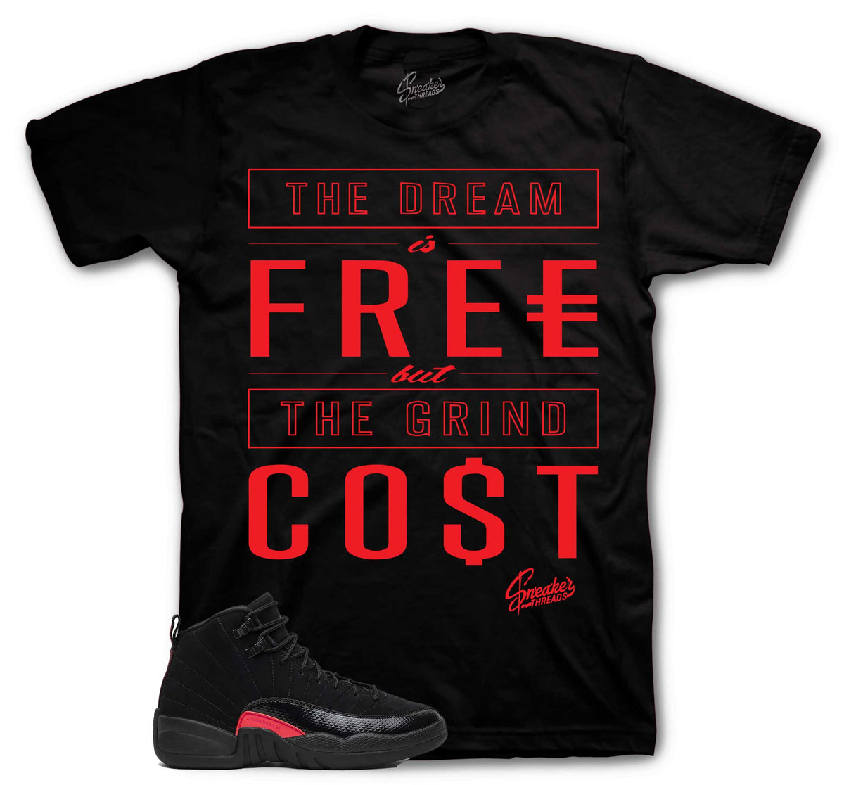 Retro 12 Bloodline Cost Shirt